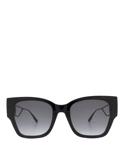 Dior Montaigne1 Sunglasses In Black