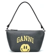 GANNI LOGO SHOULDER BAG,P00489010