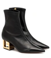 Givenchy Triangle Heel Ankle Boot In Black