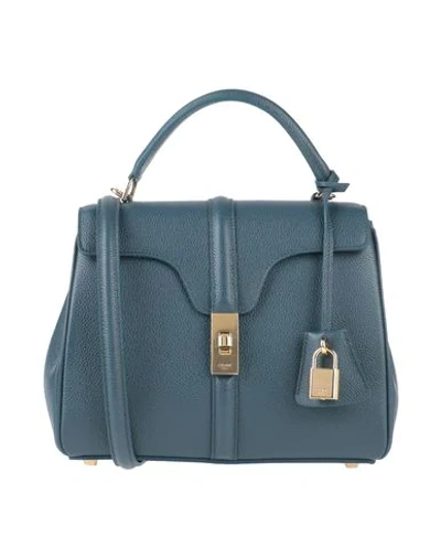 Celine Handbag In Slate Blue