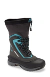 Baffin Flare Waterproof Winter Boot In Charcoal/ Teal