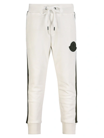 Moncler Kids Sweatpants For Boys In White