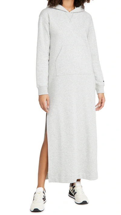 New Balance Staud Fleece Maxi Dress In Athletic Grey | ModeSens