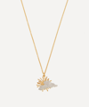 ALEX MONROE GOLD-PLATED RAYS OF HOPE PENDANT NECKLACE,000713687