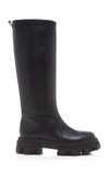 Gia X Pernille Teisbaek X Pernille Teisbaek Tubular Tall Boots In Black