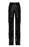 MATÃRIEL WOMEN'S VEGAN LEATHER WIDE-LEG SLOUCH PANTS