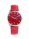 GUCCI G-TIMELESS STAINLESS STEEL & LIZARD LEATHER STRAP WATCH,0400012895391