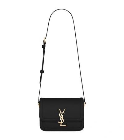 Saint Laurent Small Solferino Satchel In Black