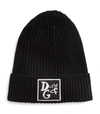 DOLCE & GABBANA KIDS LOGO BEANIE HAT,15926294