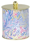 LILLY PULITZER KALEIDOSCOPE CORAL CANDLE,0400012661832
