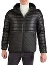 KENNETH COLE HOODED MID-WEIGHT PUFFER,0400012833855