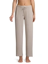 Hanro Sleep & Lounge Woven Pants In Soft Blue