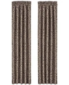 J Queen New York Astoria Window Panel Pair, 49" X 84" In Mink