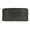 CHRISTIAN LOUBOUTIN CHRISTIAN LOUBOUTIN BLACK PANETTONE WALLET