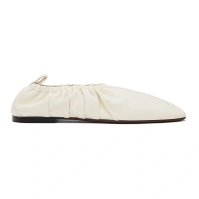 Neous Women's Phinia Leather Ballet Flats In Cream