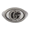 GUCCI SILVER DOUBLE G MARMONT PINKY RING