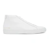 COMMON PROJECTS WHITE ORIGINAL ACHILLES MID SNEAKERS