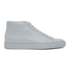 Common Projects Original Achilles Leather High-top Sneakers In Grey