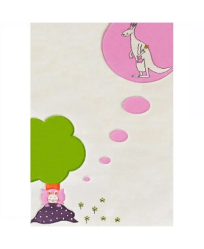Ivi Dream Soft Nursery Rug With A Playful Design For Kids Bedrooms And Playrooms - 59"l X 39"w Playmat