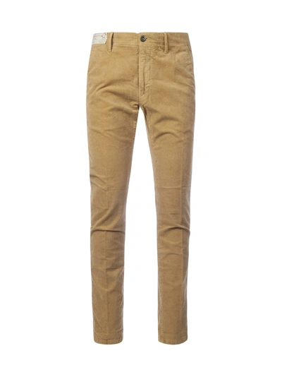Incotex Slacks Collection Pants In Camel Color In Medium Beige