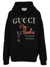 GUCCI MAD COOKIES PRINT HOODIE,11538359