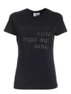 DONDUP DON DUP BLACK T-SHIRT,11538362