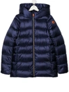 SAVE THE DUCK TEEN HOODED PUFFER COAT