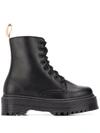 DR. MARTENS' CHUNKY SOLE ANKLE BOOTS