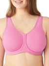 Wacoal Sport High-impact Underwire Bra 855170, Up To H Cup In Rosebloom