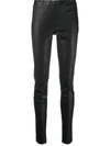 ARMA SKINNY LEATHER TROUSERS