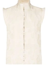 ANN DEMEULEMEESTER TAMARA JACQUARD GILET JACKET