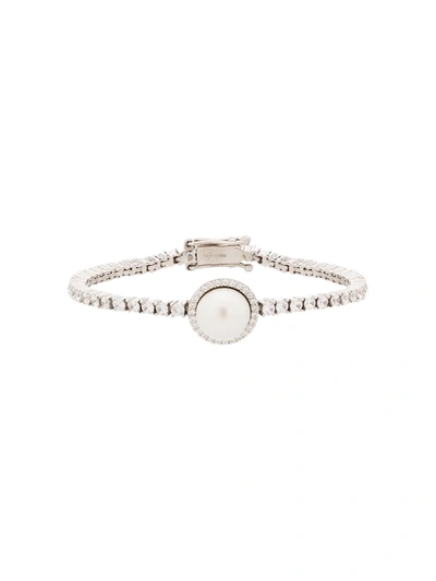 Apples & Figs Sterling Silver Deep In Love Gemstone Bracelet