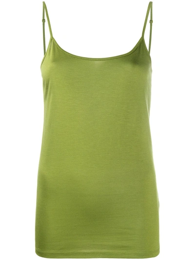 Luisa Cerano Basic Cami Top In Green