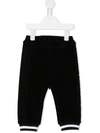 BALMAIN CONTRAST CUFF SWEATPANTS