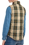 BARBOUR MAYAPPLE QUILTED PLAID GILET VEST,LGI0048TN51