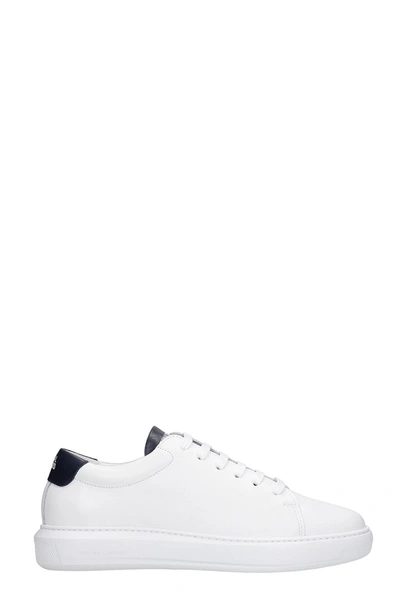 National Standard Edition 3 Trainers In White Leather