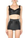 Dolce & Gabbana Corset Top In Nero