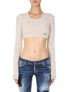 DSQUARED2 CROPPED SWEATER,11539074