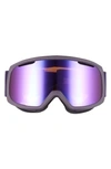 Smith Riot 180mm Chromapop(tm) Snow/ski Goggles In Violet/ Everyday Violet Mirror