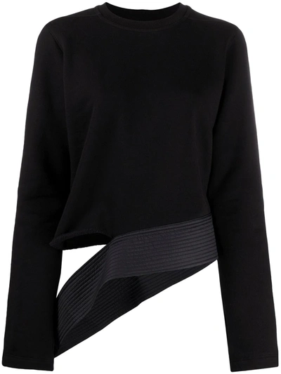 Rick Owens Drkshdw Black Long Creatch Sweatshirt