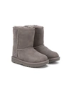 Ugg Baby Classic Shearling Boots In Grey