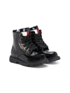 TOMMY HILFIGER JUNIOR LACE-UP ANKLE BOOTS