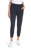FRANK & EILEEN FRENCH TERRY CROP PANTS,LAB624RFT-BRNV