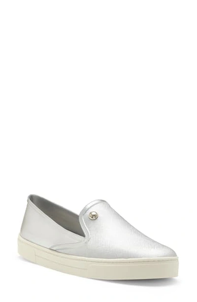Vince Camuto Margeta Slip-on Sneaker In Silver