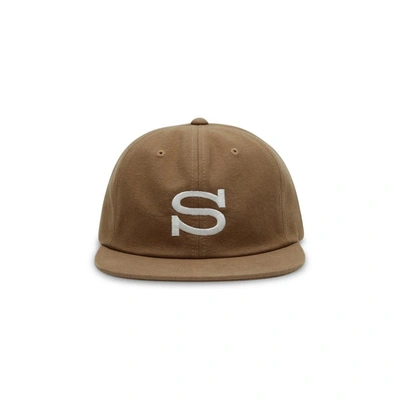 Stussy Sport Logo Cap (khaki) In Brown