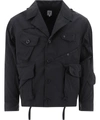 SOUTH2 WEST8 BLACK POLYESTER OUTERWEAR JACKET,992614AA-FD78-B764-82BC-4F730A251800