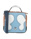 The Volon Handbags In Azure