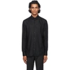 Z ZEGNA Z ZEGNA BLACK COTTON SHIRT