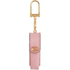 GUCCI GUCCI PINK SINGLE PORTE-ROUGES KEYCHAIN