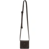 LEMAIRE BROWN MINI CAMERA BAG